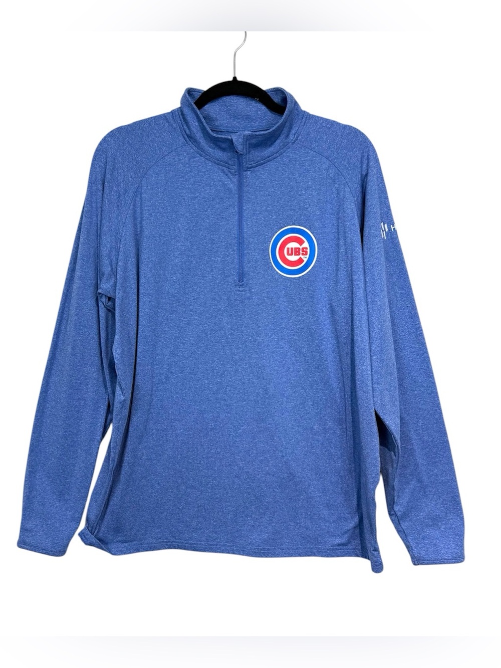 Sport-Tek Cubs Logo 1/4 Zip Pullover Men’s Large Blue Performance